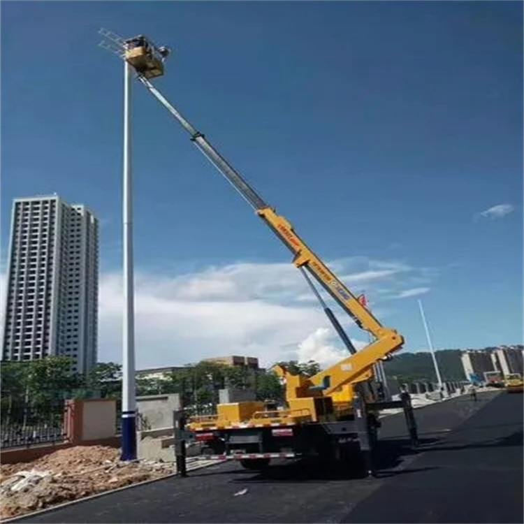 祁门县维修路灯的曲臂升降车出租